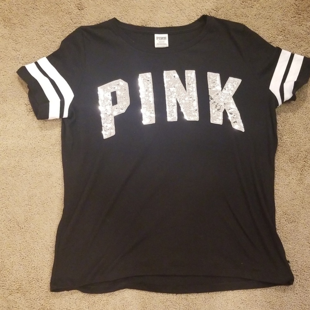 Pink bling tshirt
